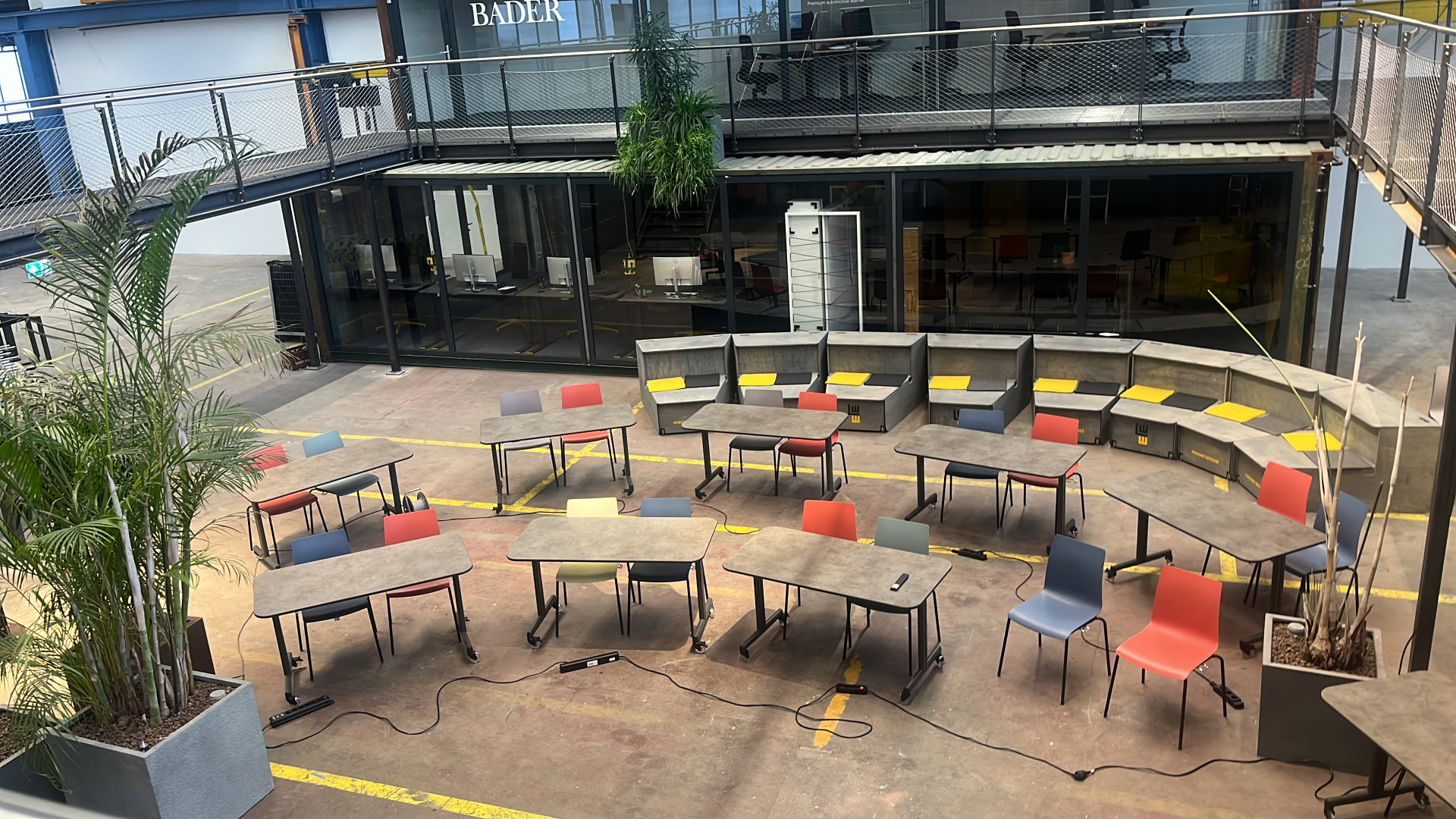 Veranstaltungsaufbau im hive Göppingen